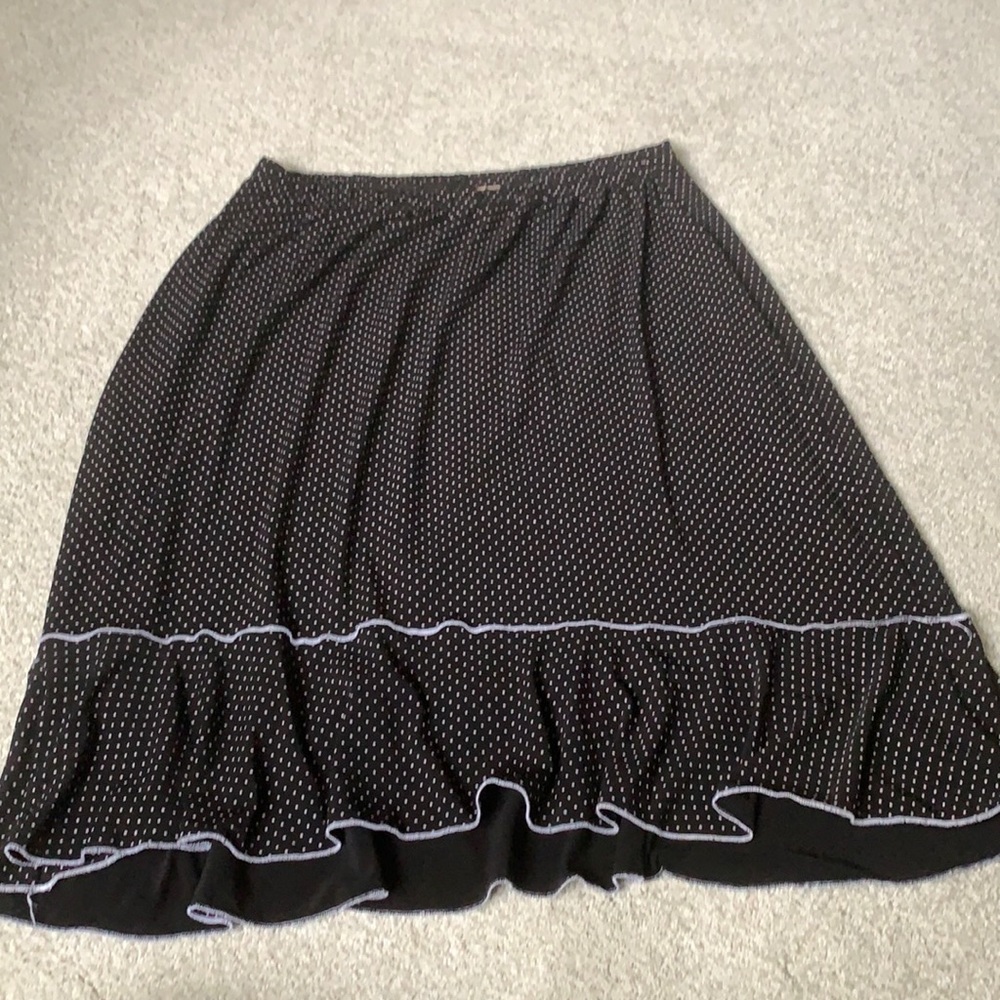 SUSAN LAWRENCE POLKA DOT SKIRT